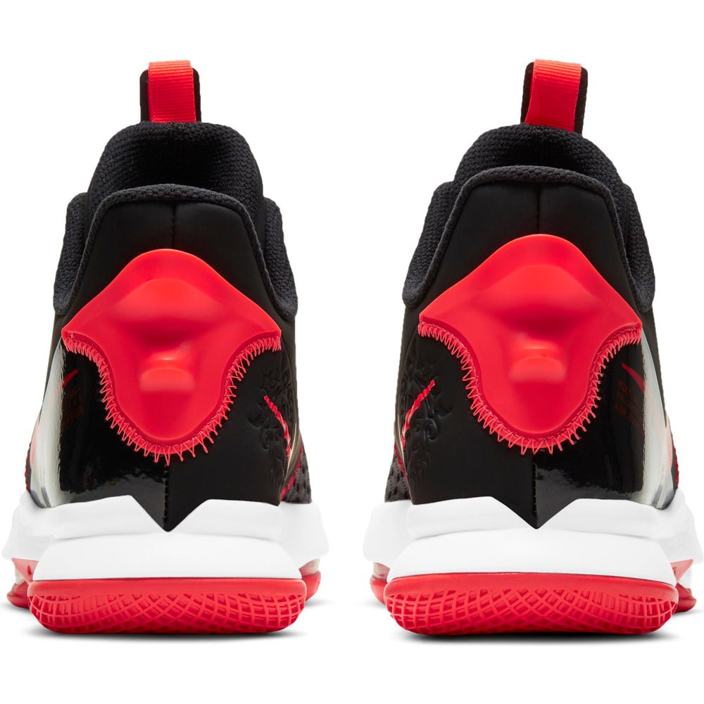 Nike Lebron Witness 5 Basketball Boot/Shoe - Black/Bright Crimson/University Red NK-CQ9380-005