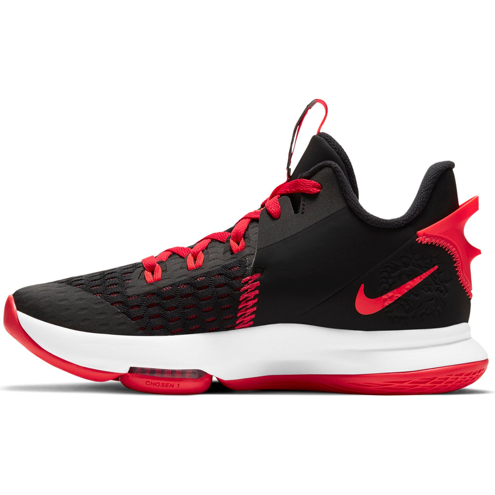Nike Lebron Witness Basketball Boot/Shoe Black/Bright Crimson/University Red