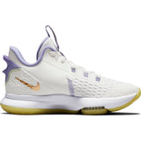Nike Lebron Witness 5 Basketball Boot/Shoe - Summit White/Metallic Bronze/White/Light Zitron NK-CQ9380-102