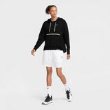 Nike Womens Basketball Standard Issue Pullover Hoodie - Black/Pale Ivory NK-CU3479-010