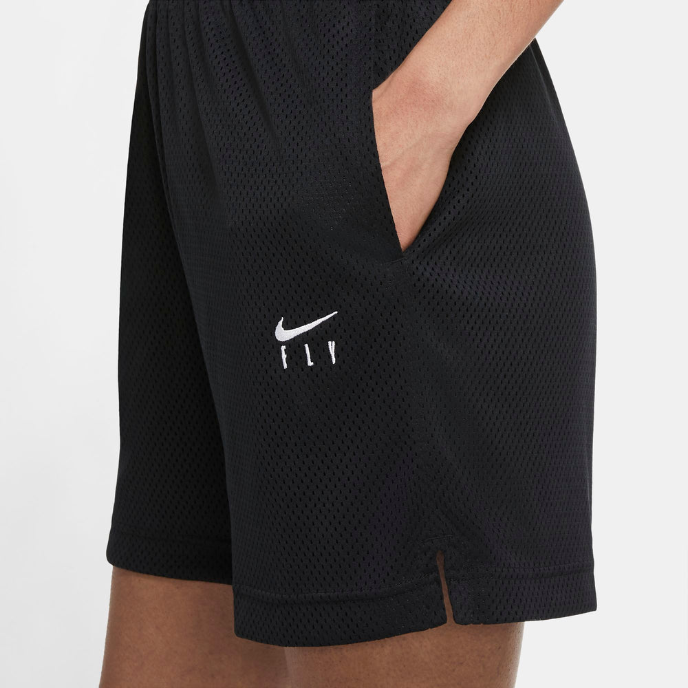 Nike Womens Basketball Swoosh Fly - Black/White NK-CU4573-010