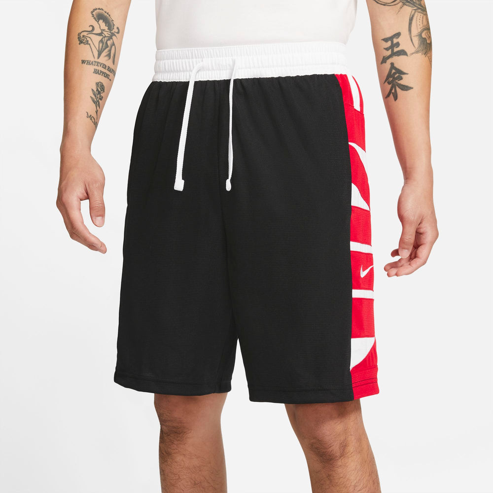 Nike Basketball Dri-Fit Read-Down Shorts - Black/White/University Red NK-CV1866-010