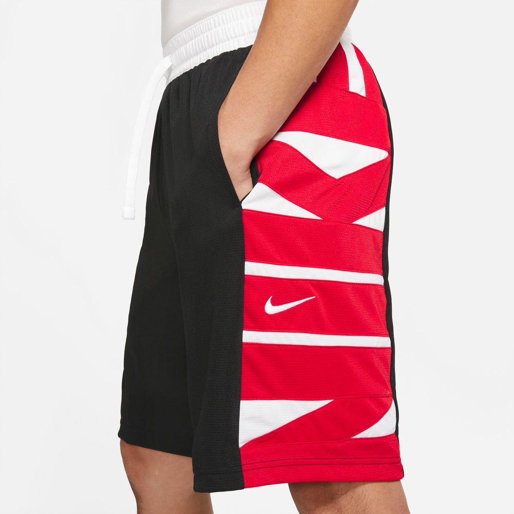 Nike Basketball Dri-Fit Read-Down Shorts - Black/White/University Red NK-CV1866-010