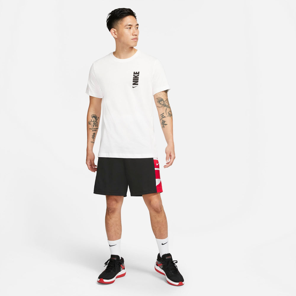 Nike Basketball Dri-Fit Read-Down Shorts - Black/White/University Red NK-CV1866-010