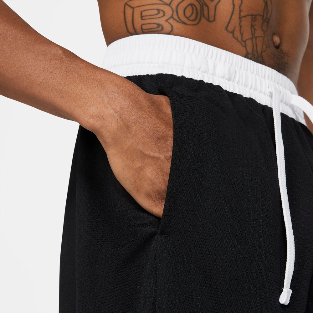 Nike Basketball Dri-Fit Read-Down Shorts - Black/White/University Red NK-CV1866-010
