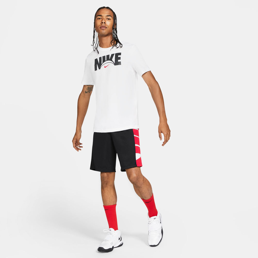 Nike Basketball Dri-Fit Read-Down Shorts - Black/White/University Red NK-CV1866-010