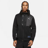 Nike Jordan Air Fleece Full-Zip Hoody - Black/Dark Smoke Grey NK-CV2328-010
