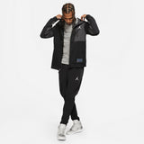 Nike Jordan Air Fleece Full-Zip Hoody - Black/Dark Smoke Grey NK-CV2328-010