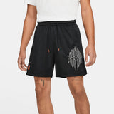 Nike KD Basketball Double Mesh Shorts - Black/Turf Orange/Summit White