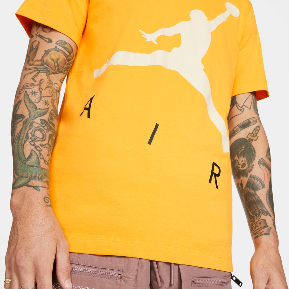 Nike Jordan Jumpman Air Short-Sleeve Tee - University Gold/Beach NK-CV3425-739
