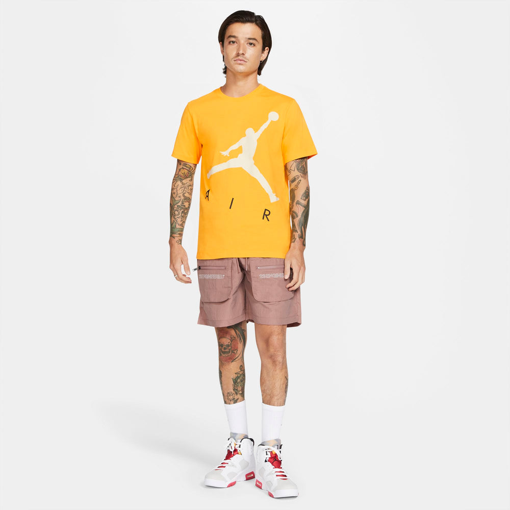 Nike Jordan Jumpman Air Short-Sleeve Tee - University Gold/Beach NK-CV3425-739