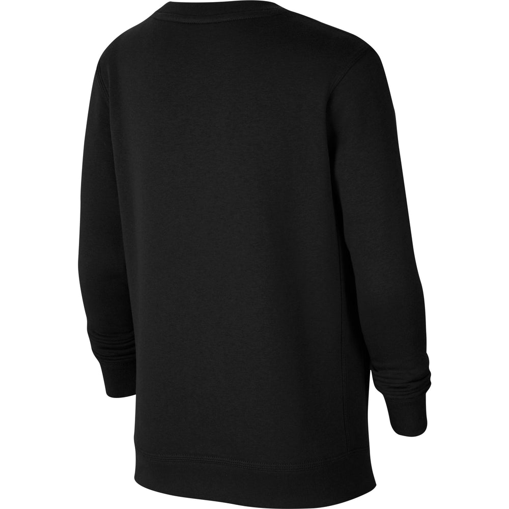 Nike Kids Sportswear Club Fleece Crewneck Sweatshirt - Black/University Red NK-CV9297-014