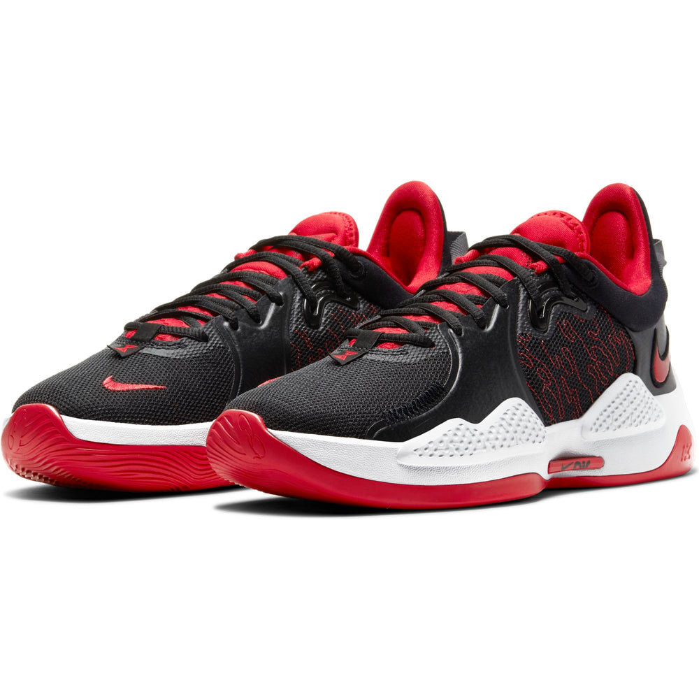 Nike Paul George PG Basketball Shoe Black/University Red/White