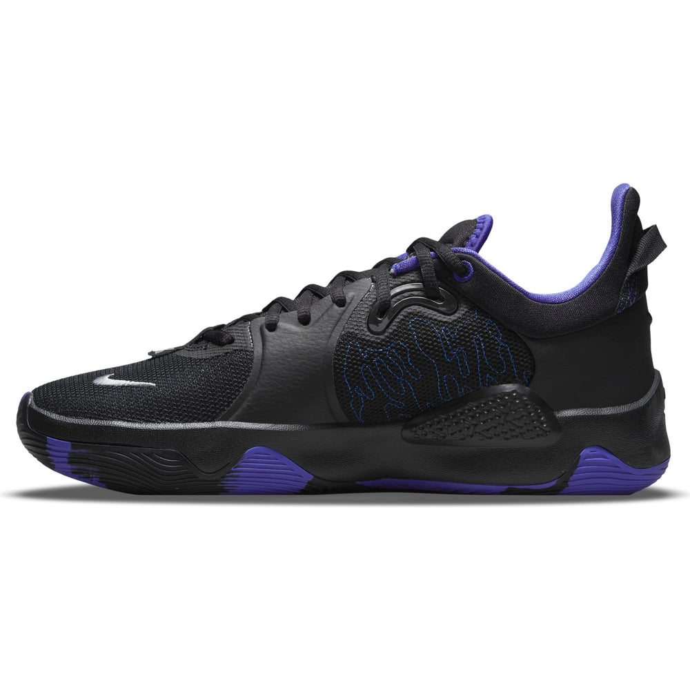 Nike Paul George PG 5 Basketball Shoe - Black/Metallic Silver/Lapis NK-CW3143-004