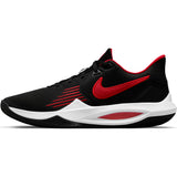 Nike Precision 5 Basketball Shoe - Black/University Red/White