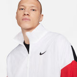 Nike Basketball Jacket - White/Black/University Red NK-CW7348-101