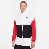 Nike Basketball Jacket - White/Black/University Red