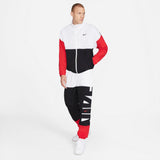 Nike Basketball Jacket - White/Black/University Red NK-CW7348-101