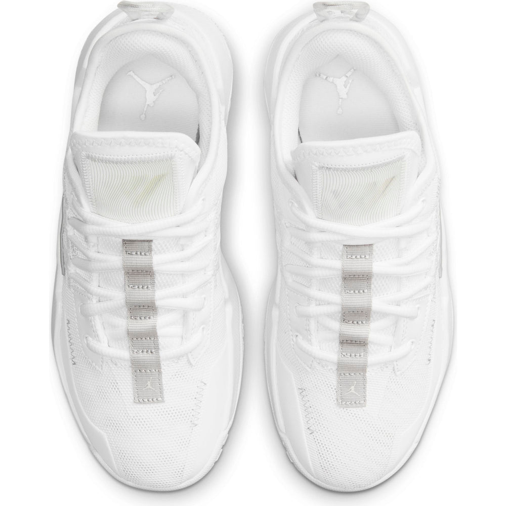 Nike Kids Jordan One Take II Basketball Boot/Shoe - White/Wolf Grey/Metallic Silver NK-CZ0840-102