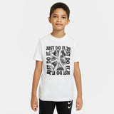Nike Kids Sportswear JDI Hands In Tee - White - NK-CZ1818-100