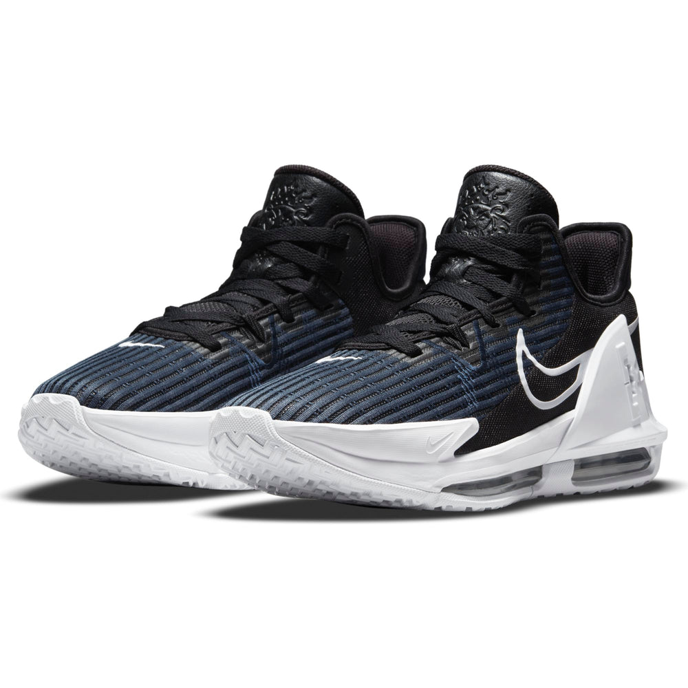 Nike Lebron Witness 6 Basketball Boot/Shoe - Black/White/Dark Obsidian NK-CZ4052-002