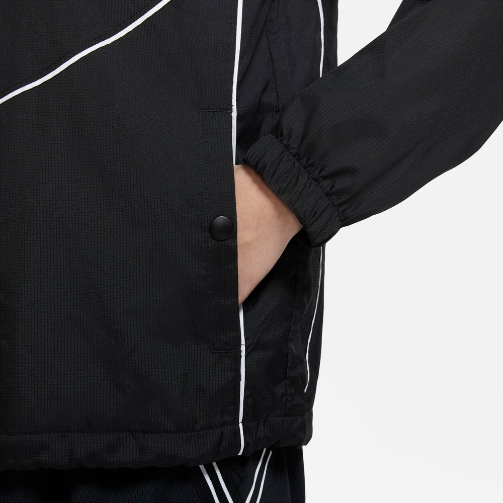 Nike Womens Basketball Swoosh Fly Jacket - Black/White NK-CZ6602-010