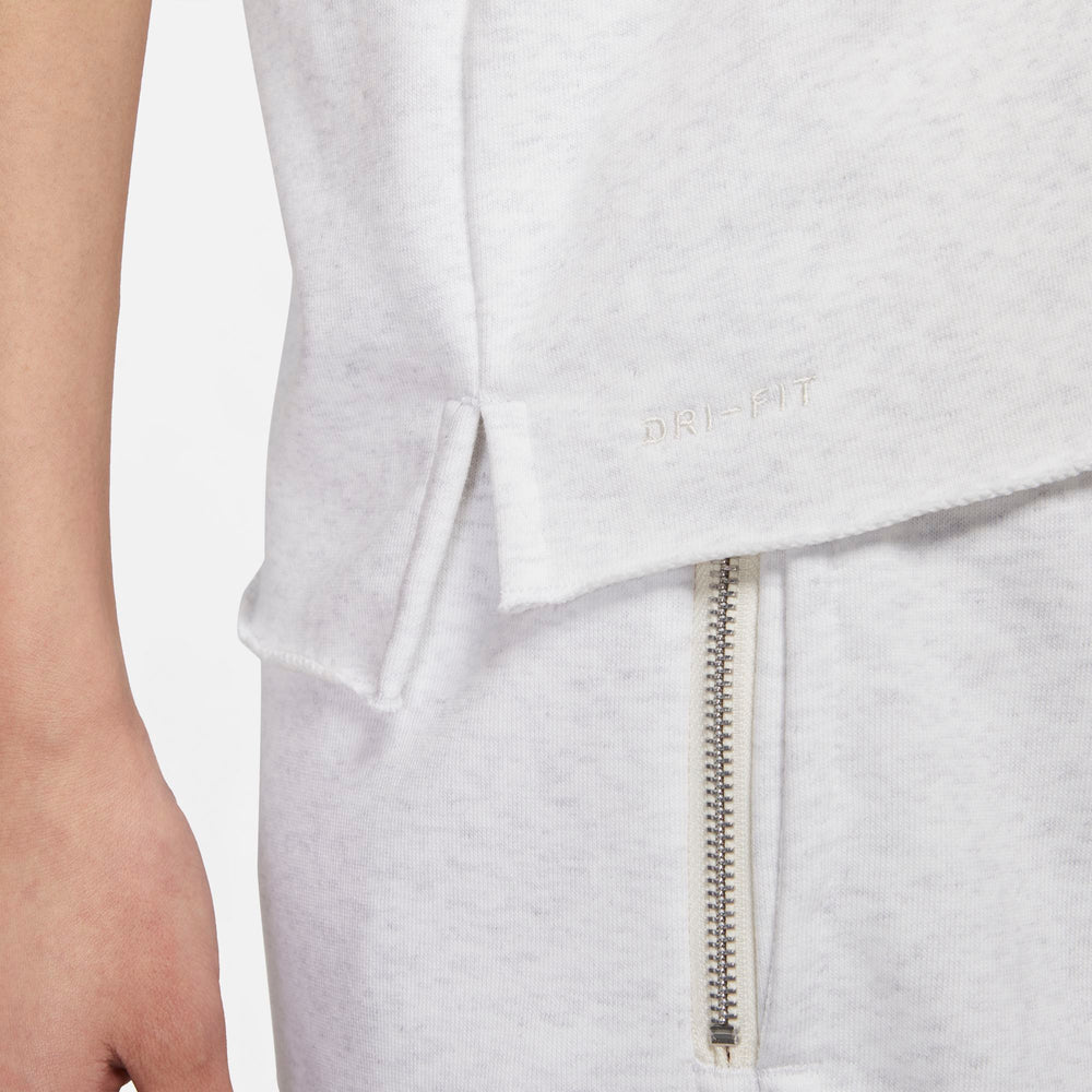 Nike Womens Basketball Standard Issue "Queen Of Courts" Top - Birch Heather NK-CZ7221-051