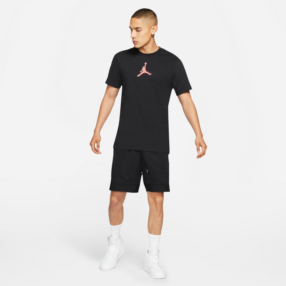 Nike Jordan Dri-Fit Air Graphic Tee - Black/Crimson Bliss/Turf Orange NK-CZ8087-010