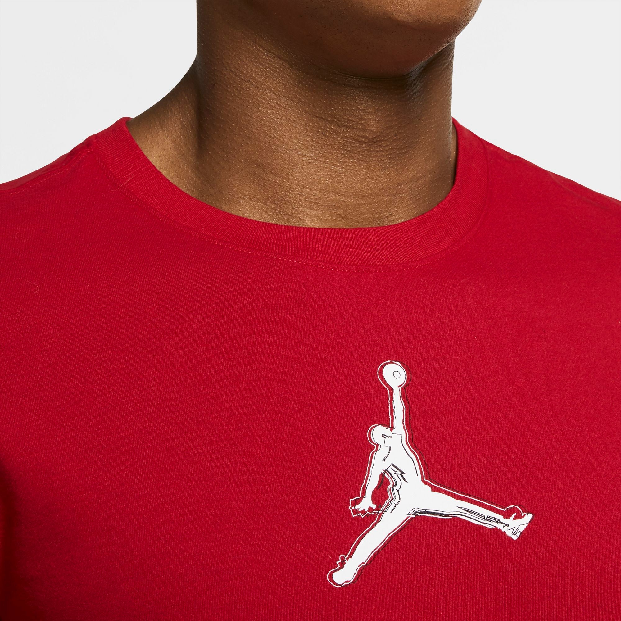 Nike Jordan Dri-Fit Air Graphic Tee - Gym Red/White/Black NK-CZ8087-687