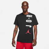 Nike Jordan Extended ""Air"" Graphic Tee - Black/White/Gym Red NK-CZ8402-010