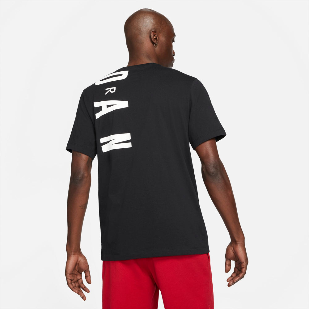 Nike Jordan Extended ""Air"" Graphic Tee - Black/White/Gym Red NK-CZ8402-010
