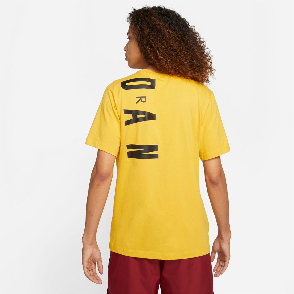 Nike Jordan Extended ""Air"" Graphic Tee - Pollen/Black/Orange NK-CZ8402-781
