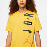 Nike Jordan Extended ""Air"" Graphic Tee - Pollen/Black/Orange NK-CZ8402-781