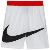 Nike Kids Basketball Dri-fit Shorts - White/University Red/Black NK-DA0161-100