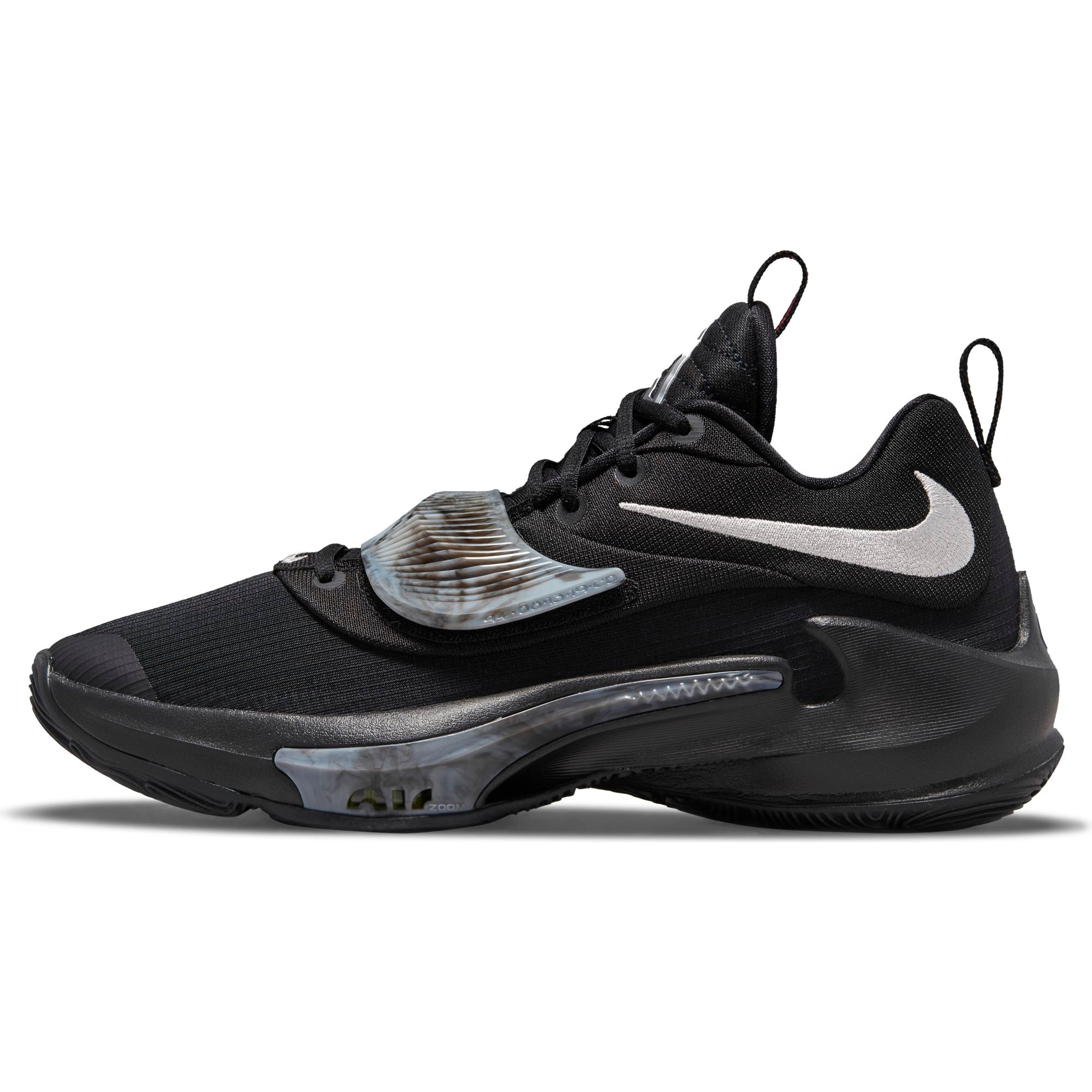 Nike zoom basketball shoes black Clearance