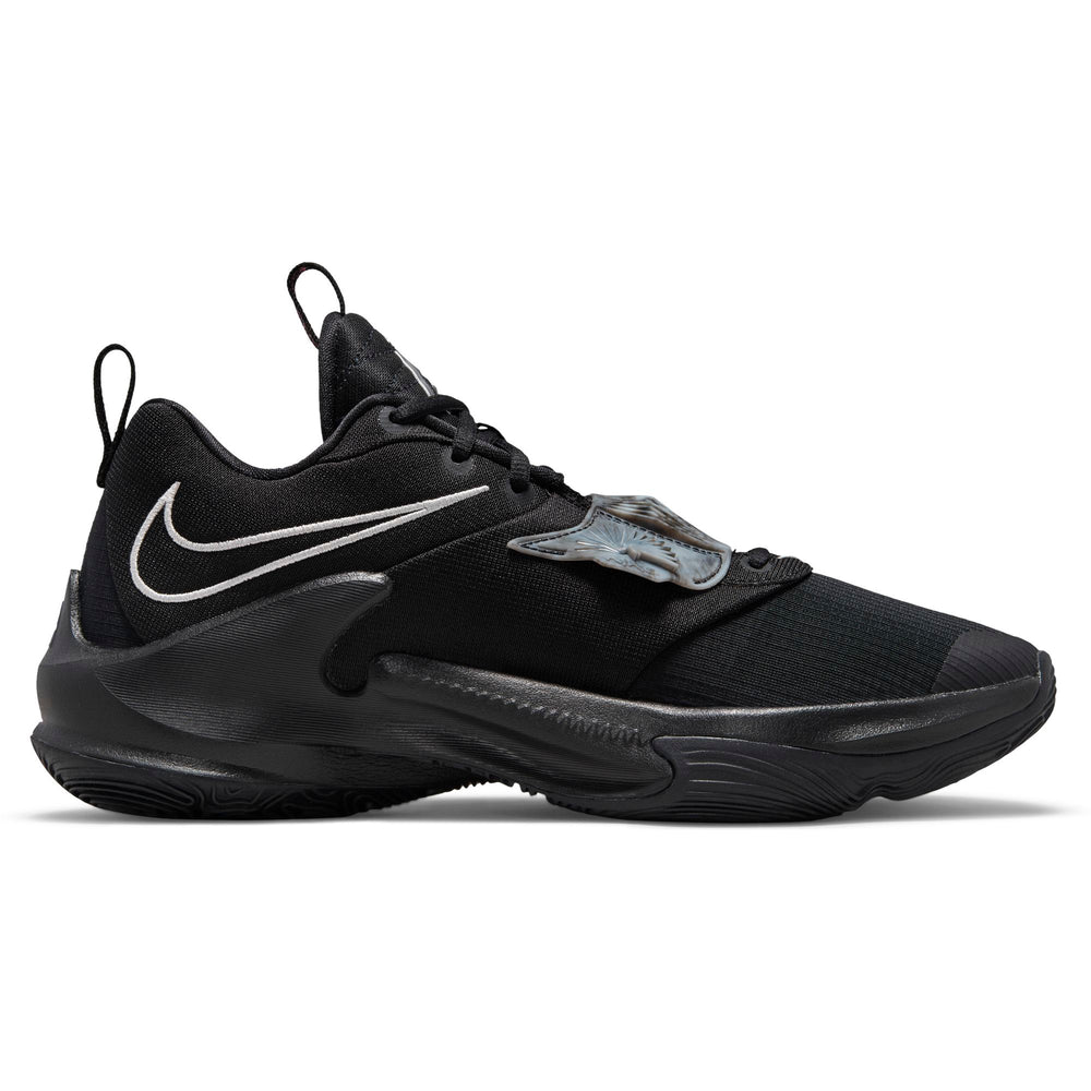 Nike Giannis Zoom Freak 3 Basketball Shoe - Black/Metallic Silver/Wolf Grey NK-DA0694-002