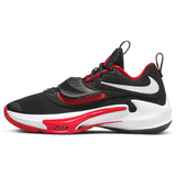 Nike Giannis Zoom Freak 3 Basketball Shoe - Black/White/University Red