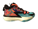 Nike Kids Jordan Zion 1 Basketball Boot/Shoe - Cone/Black/Hyper Jade/Persian Violet
