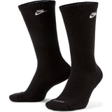 Nike Giannis Basketball Everyday Plus Cushioned Crew Socks (1 Pair) - Black/White