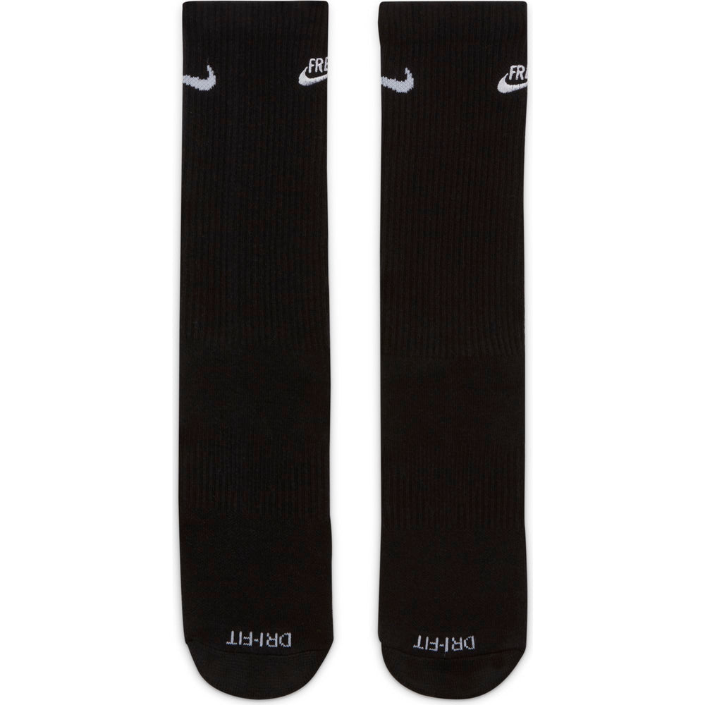 Nike Giannis Basketball Everyday Plus Cushioned Crew Socks (1 Pair) - Black/White NK-DA5065-010