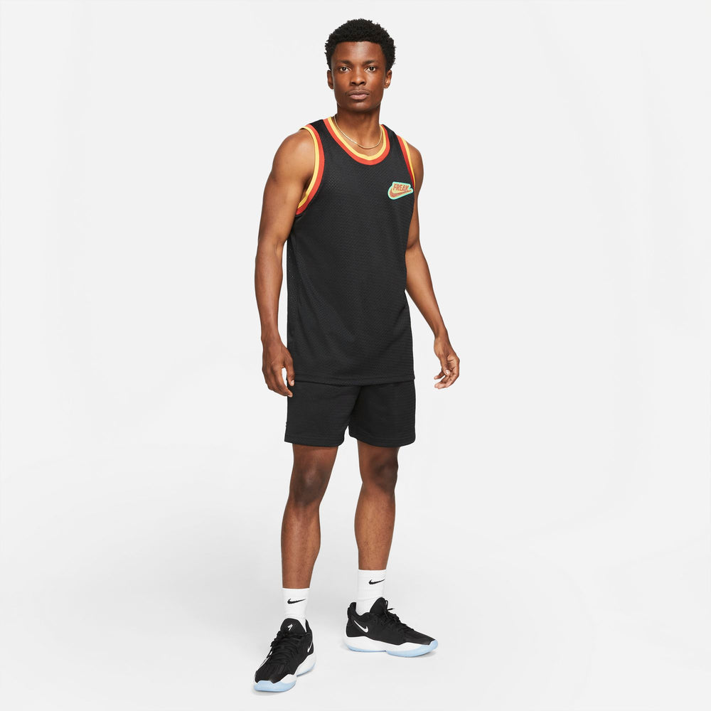 Nike Giannis "Freak" Basketball Shorts - Black/Cinnabar NK-DA5689-010