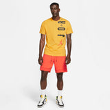 Nike Jordan Essential Fleece Diamond Shorts - Orange/White NK-DA9824-803