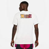 Nike Basketball Dri-fit JDI Mash-UP Tee - White NK-DB5978-100