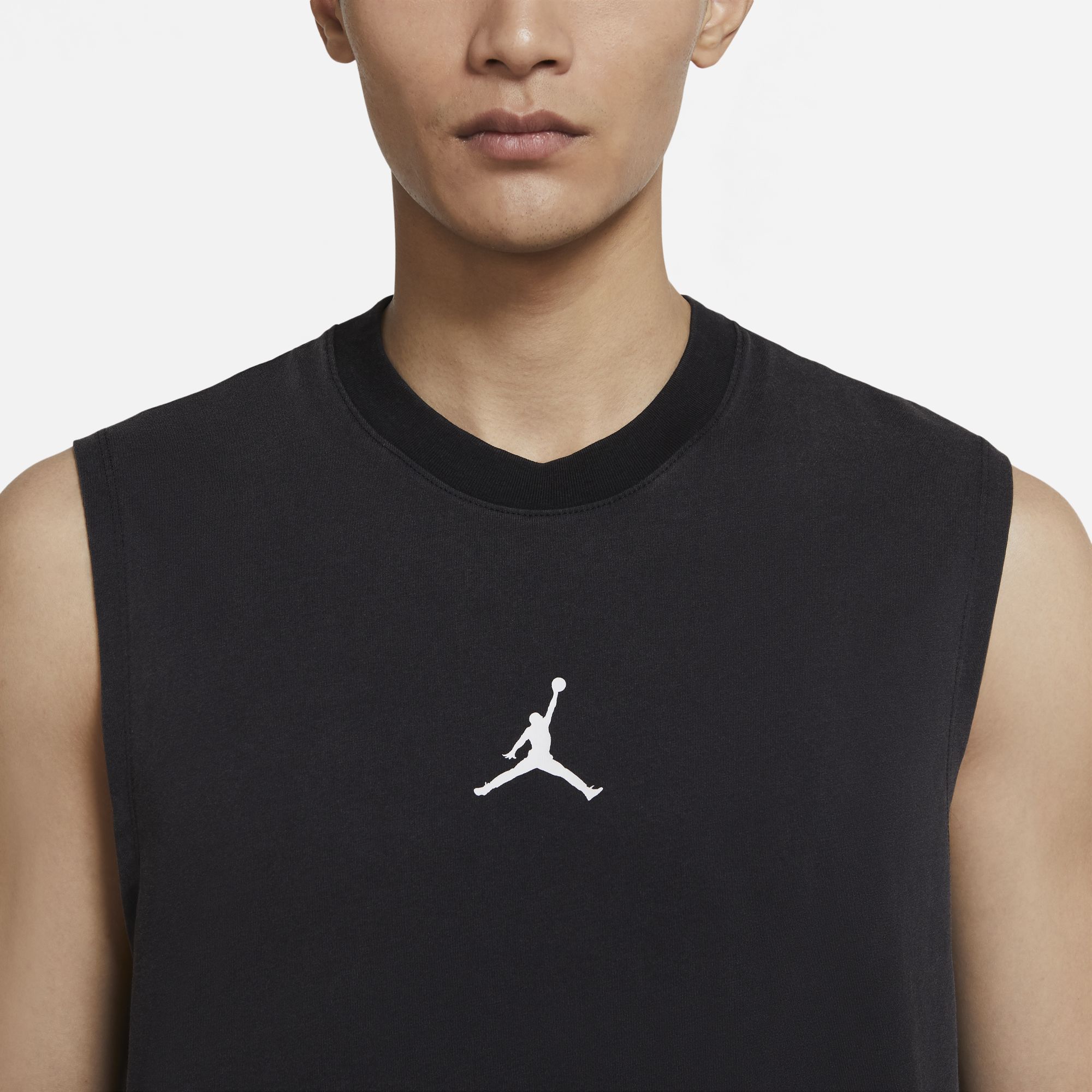 Nike Jordan Dri-Fit Air Sleeveless Top - Black/White NK-DC3236-010