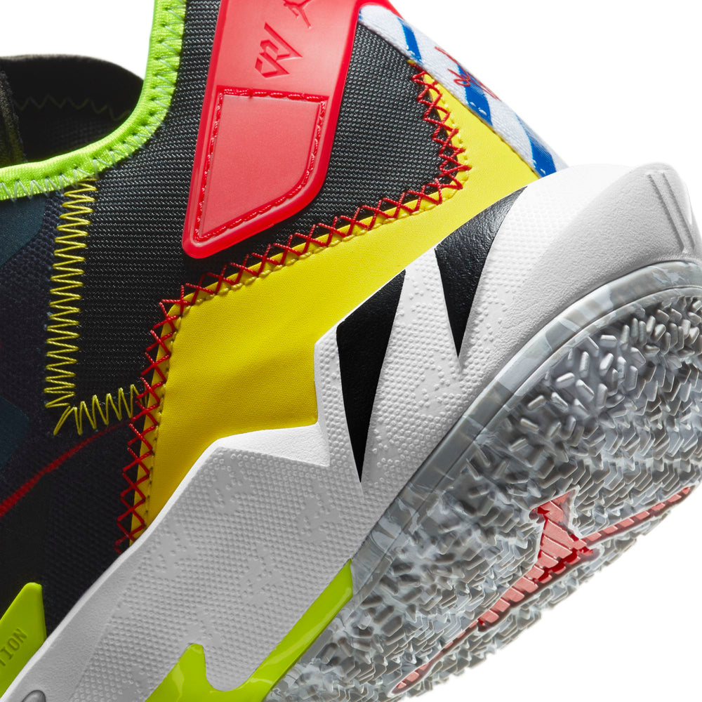 Nike Jordan Basketball Why Not Zer0.4 - Black/University Red/Volt/Opti Yellow NK-DD4889-006