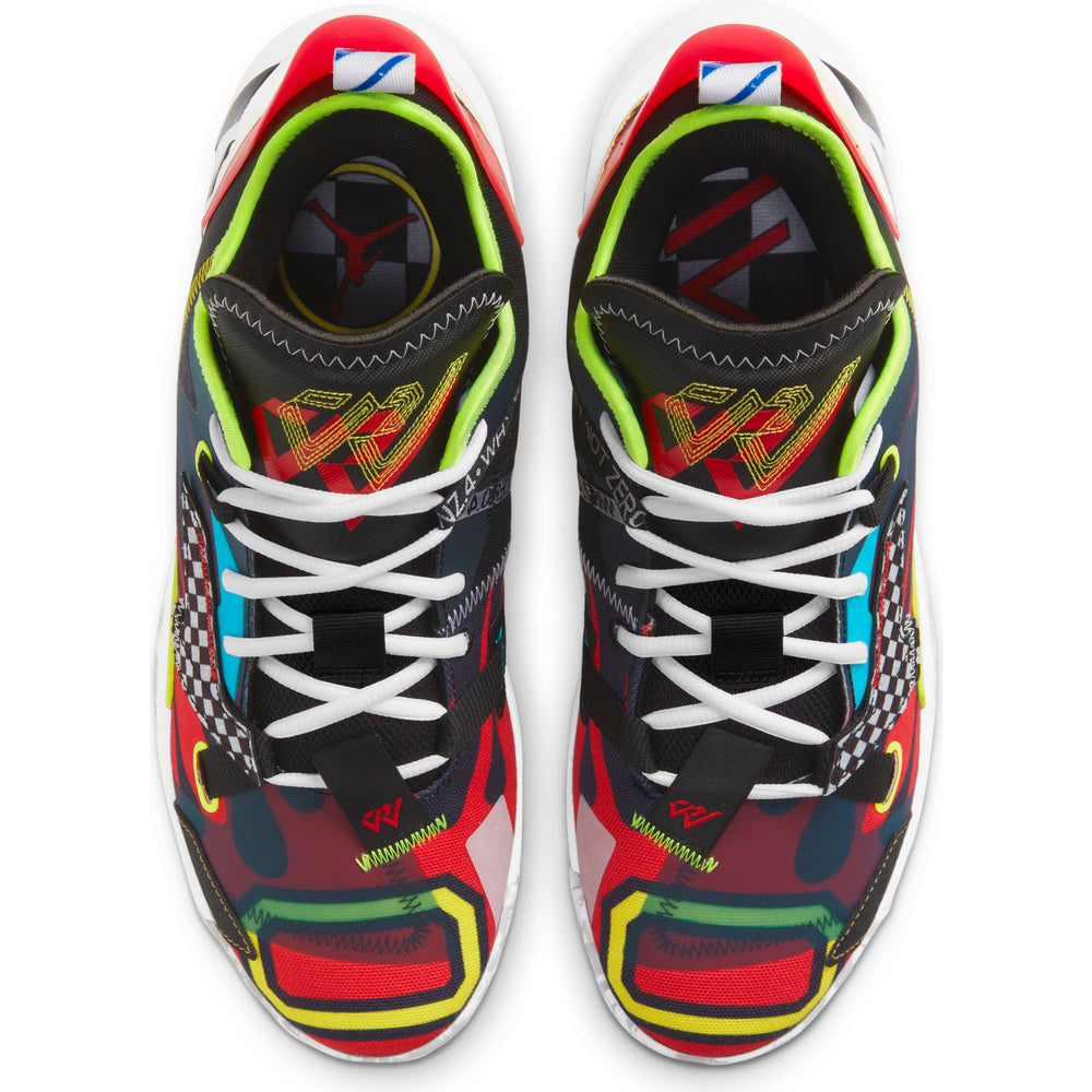 Nike Jordan Basketball Why Not Zer0.4 - Black/University Red/Volt/Opti Yellow NK-DD4889-006