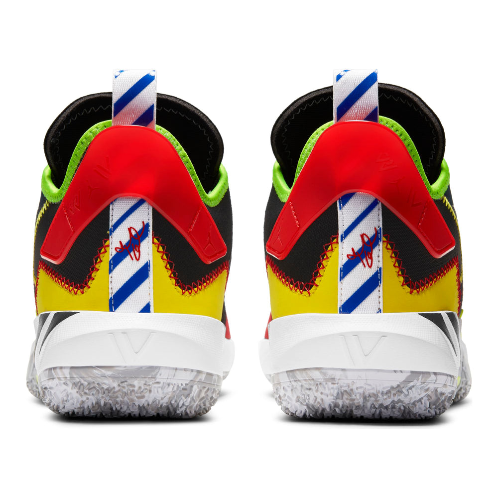 Nike Jordan Basketball Why Not Zer0.4 - Black/University Red/Volt/Opti Yellow NK-DD4889-006