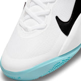 Nike Kids Team Hustle D 10 Flyease Basketball Boot/Shoe - White/Black/Photon Dust/Magic Ember NK-DD7303-102
