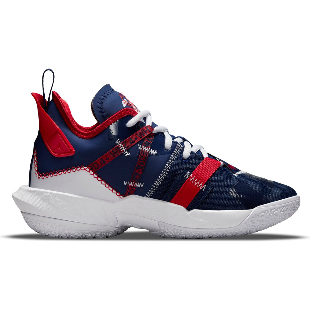 Nike Kids Jordan Westbrook "Why Not?" Zer0.4 Basketball Shoe/Boot - Blue Void/White/University Red NK-DD9659-400