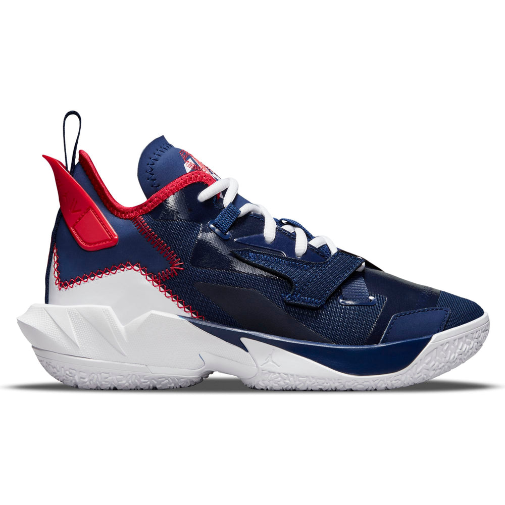 Nike Kids Jordan Westbrook "Why Not?" Zer0.4 Basketball Shoe/Boot - Blue Void/White/University Red NK-DD9659-400